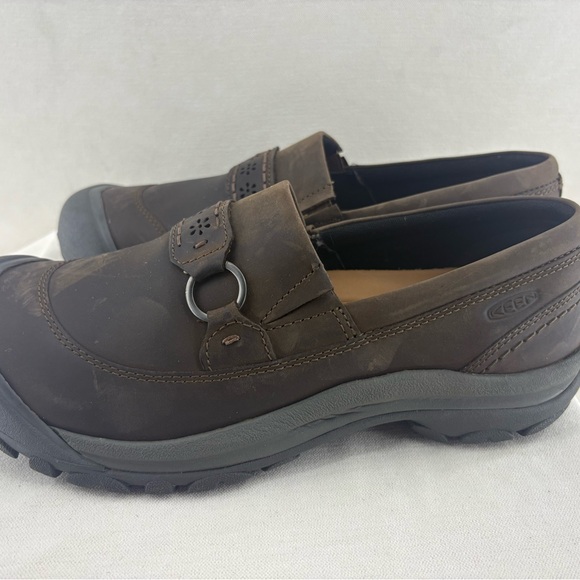 KEEN Kaci Dark Esrth  Slip-On Loafer size 11 NIB non marking soles - Picture 2 of 8